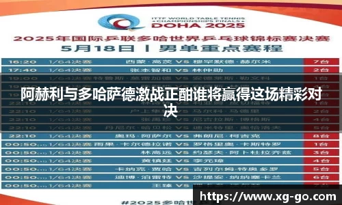 阿赫利与多哈萨德激战正酣谁将赢得这场精彩对决